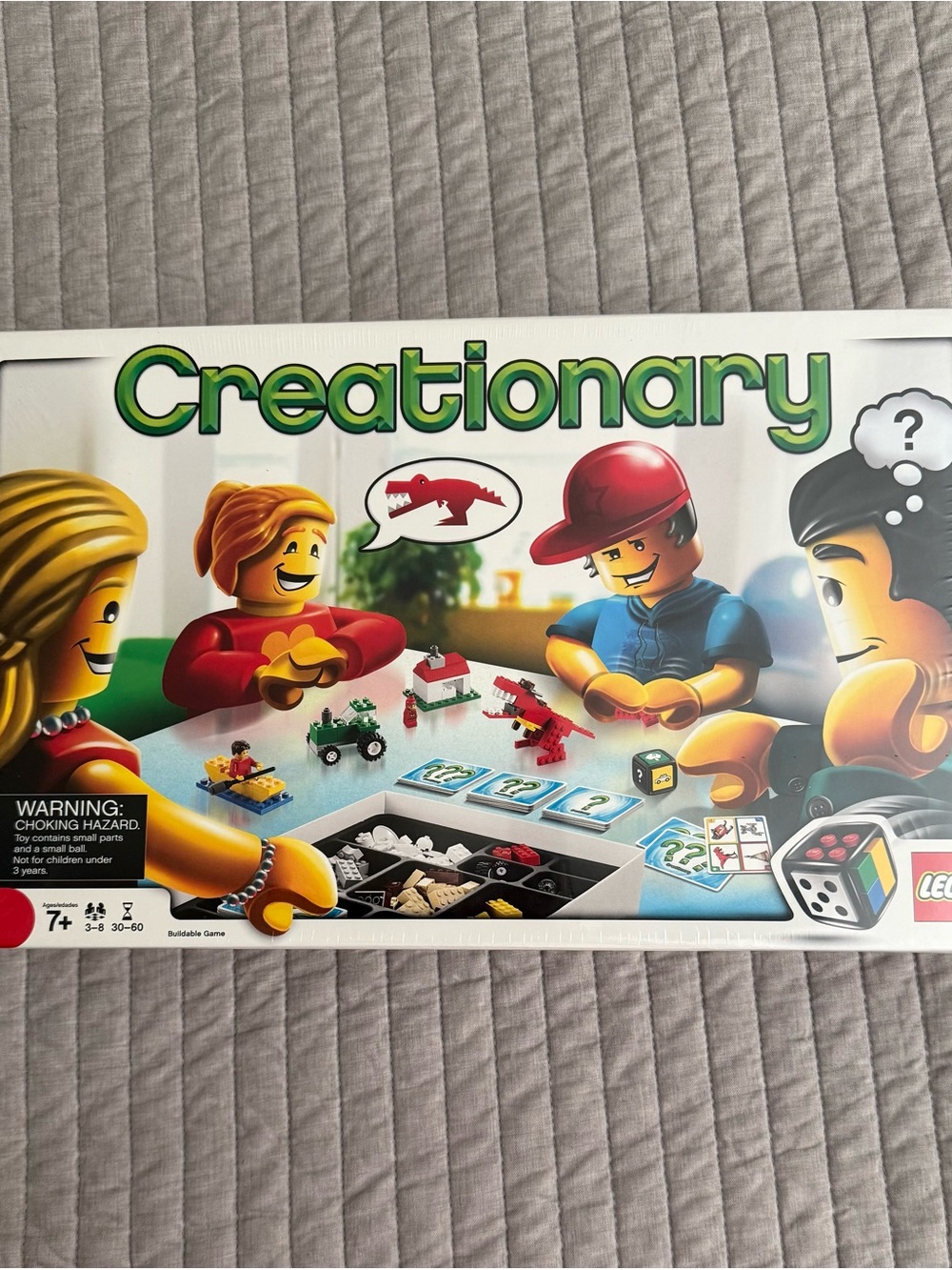 New with Factory Seal Rare Retired LEGO Creationary Kids Board Game